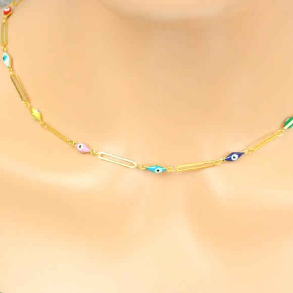 "Minimalist Necklace – Timeless, Elegant Jewelry for Her, MAR091396 - Picture 6 of 10